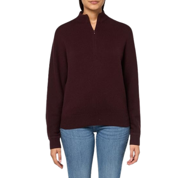 Half-Zip Cashmere Sweater